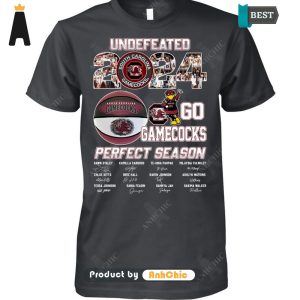 HOT FASHION South Carolina Go GameCocks Perfect Season All over Printed T-Shirt, Long Sleeve, SweatShirt, Polo, Hoodie