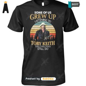 LUXURY Some Of Us Grew Up Listening To Toby Keith The Cool Ones Still Do All over Printed Hoodie