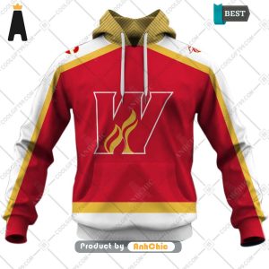 PREMIUM Personalized AHL Calgary Wranglers Color jersey Style   3D Hoodie