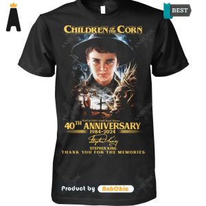 LIMITED Children of the Corn 1984-2024 40th Anniversary Thank You For The Memories Luxury Comfort T-Shirt