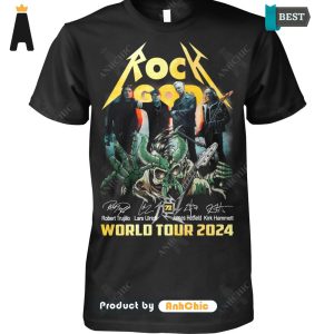 HOT Rock God World Tour 2024 Urban Streetwear T-Shirt