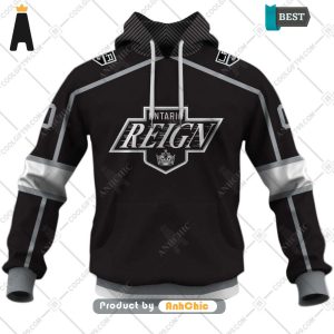 THE BEST Personalized AHL Ontario Reign Color jersey Style  Hot Winter 3D Hoodie