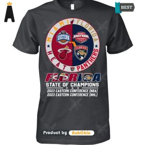 LIMITED FLorida Miami Heat Panthers State Of Champions NBA NHL Modern Classics T-Shirt, Long Sleeve, SweatShirt, Polo, Hoodie