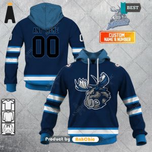 BEST-SELLING Personalized AHL Manitoba Moose Color jersey Style  Luxury Comfort 3D Hoodie