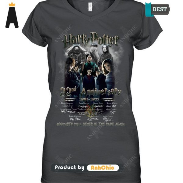 [AVAILABLE] Harry Potter 22nd Anniversary 2001-2023  All over Printed T-Shirt