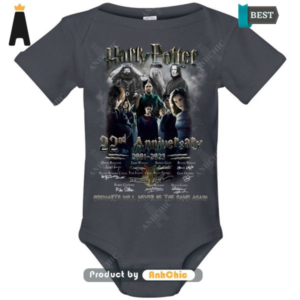 [AVAILABLE] Harry Potter 22nd Anniversary 2001-2023  All over Printed T-Shirt