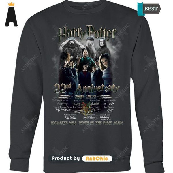 [AVAILABLE] Harry Potter 22nd Anniversary 2001-2023  All over Printed T-Shirt