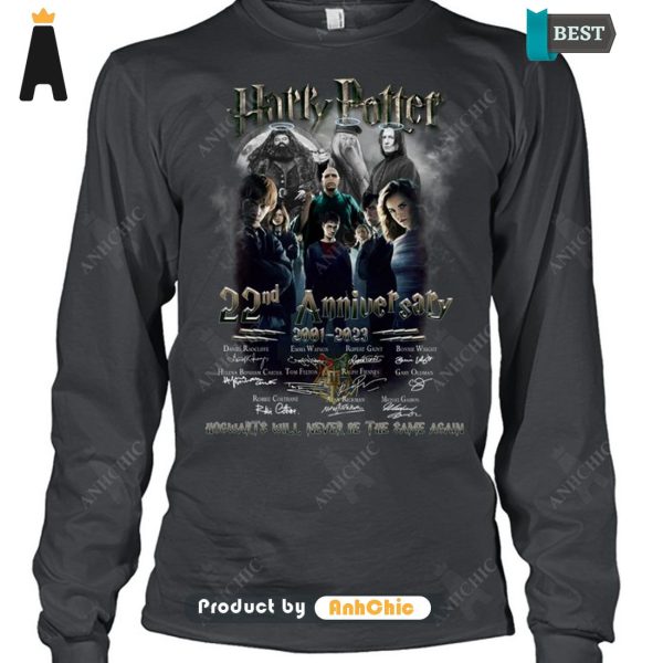 [AVAILABLE] Harry Potter 22nd Anniversary 2001-2023  All over Printed T-Shirt