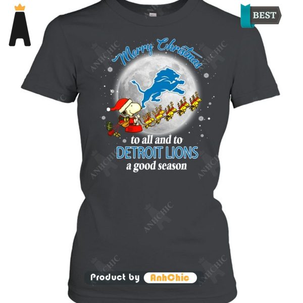 [AVAILABLE] Merry Chrismas To All And To Detroit Lions A Good Season Trending Collection T-Shirt, Long Sleeve, SweatShirt, Polo, Hoodie