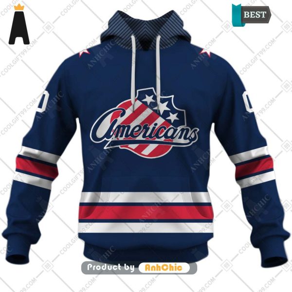 AVAILABLE Personalized AHL Rochester Americans Color jersey Style  Fusion Fashion 3D Hoodie