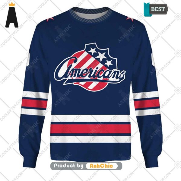 AVAILABLE Personalized AHL Rochester Americans Color jersey Style  Fusion Fashion 3D Hoodie