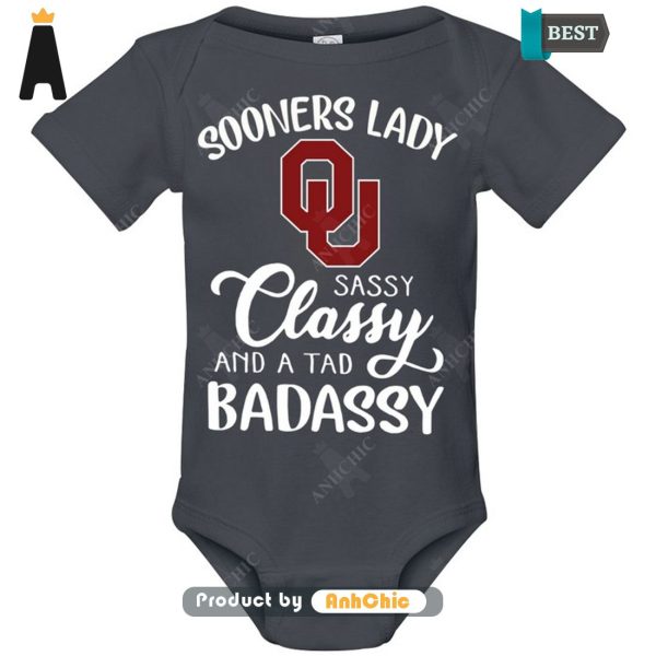 AVAILABLE Sooners Laddy Sassy Classy And Tab Badassy Street Style Elegance T-Shirt