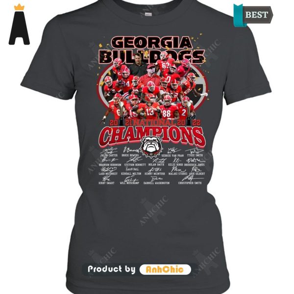 BEST Georgia Bulldogs National Champions POD Design T-Shirt, Long Sleeve, SweatShirt, Polo, Hoodie