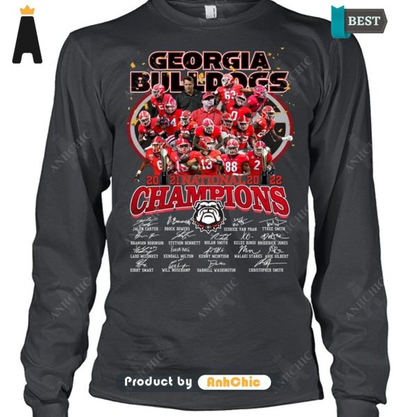 BEST Georgia Bulldogs National Champions POD Design T-Shirt, Long Sleeve, SweatShirt, Polo, Hoodie