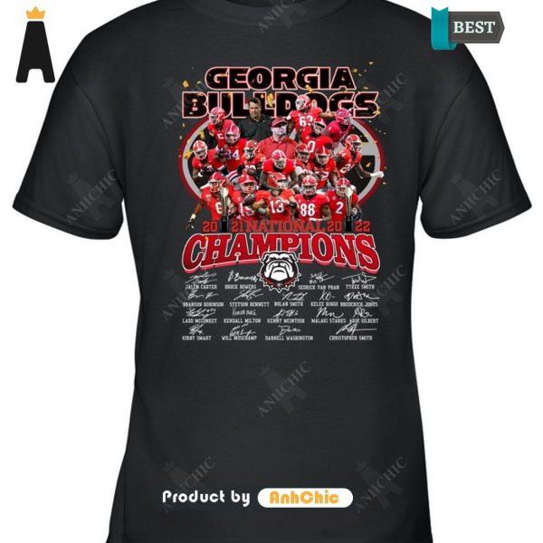 BEST Georgia Bulldogs National Champions POD Design T-Shirt, Long Sleeve, SweatShirt, Polo, Hoodie