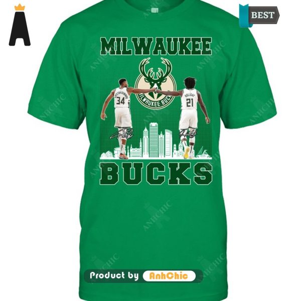 BEST Milwaukee Bucks Fusion Fashion T-Shirt