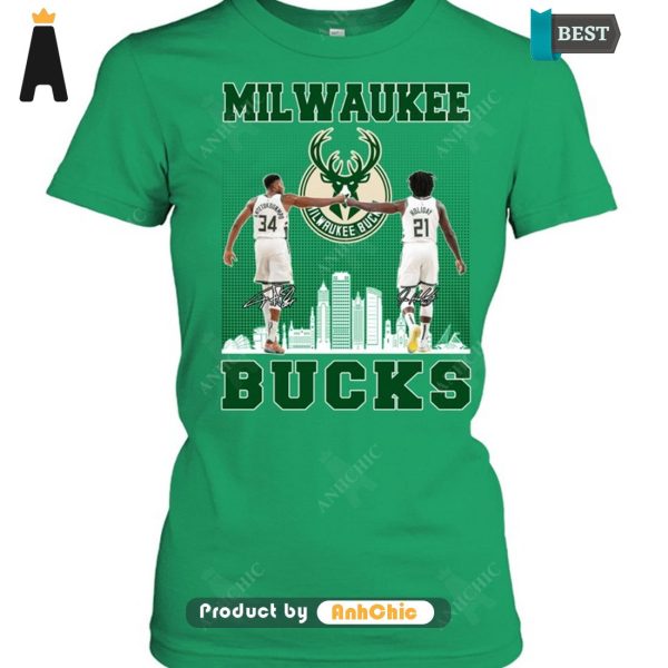 BEST Milwaukee Bucks Fusion Fashion T-Shirt