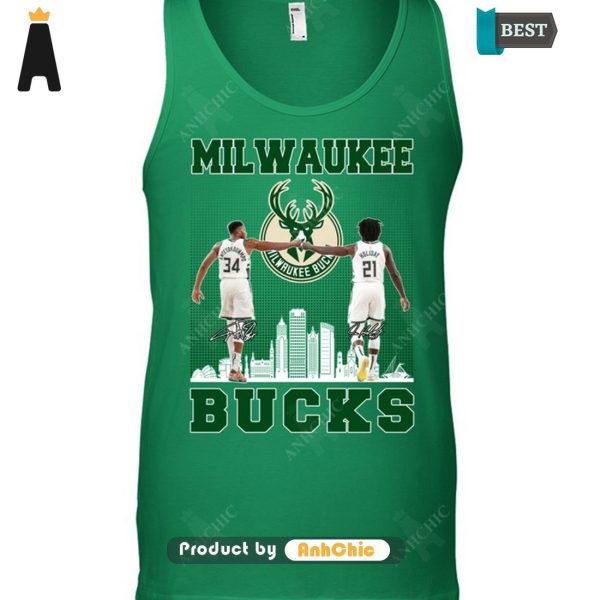 BEST Milwaukee Bucks Fusion Fashion T-Shirt