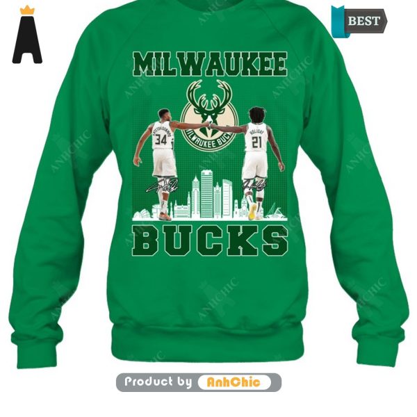 BEST Milwaukee Bucks Fusion Fashion T-Shirt