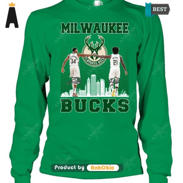 BEST Milwaukee Bucks Fusion Fashion T-Shirt