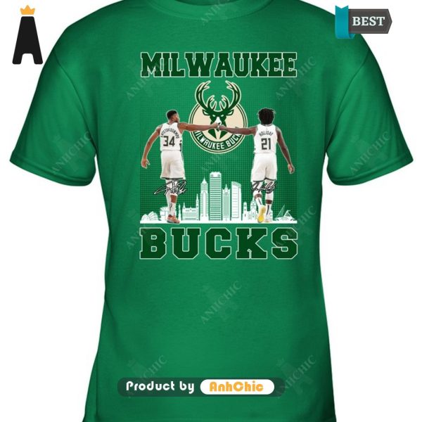 BEST Milwaukee Bucks Fusion Fashion T-Shirt