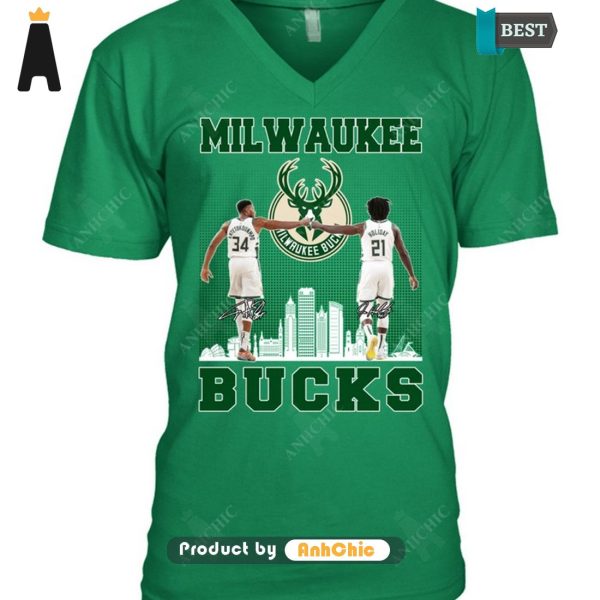 BEST Milwaukee Bucks Fusion Fashion T-Shirt