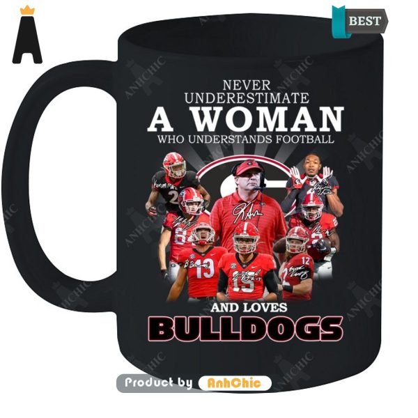 BEST Never Underestimate A Women Understand Football And Loves Bulldogs Fusion Fashion T-Shirt, Long Sleeve, SweatShirt, Polo, Hoodie