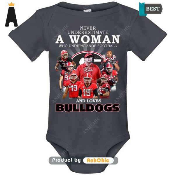 BEST Never Underestimate A Women Understand Football And Loves Bulldogs Fusion Fashion T-Shirt, Long Sleeve, SweatShirt, Polo, Hoodie