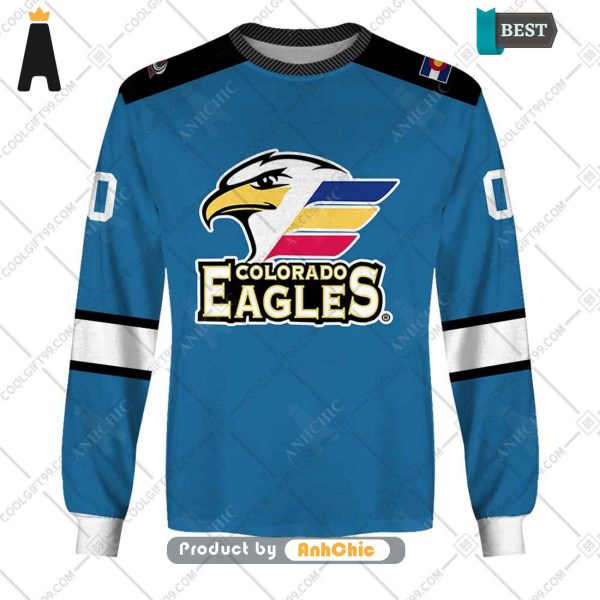 BEST Personalized AHL Colorado Eagles Color jersey Style  Fusion Fashion 3D Hoodie