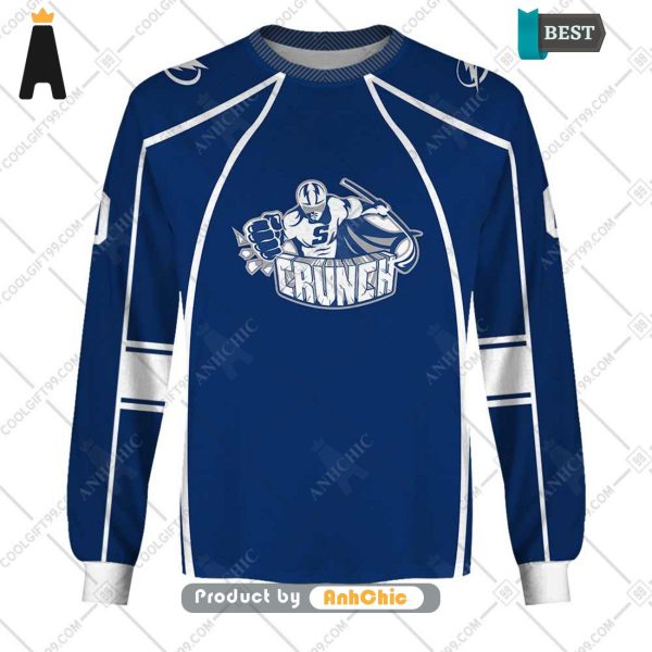 BEST Personalized AHL Syracuse Crunch Color jersey Style  Urban Streetwear 3D Hoodie