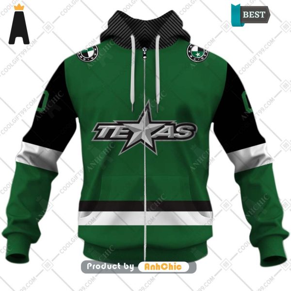 [BEST] Personalized AHL Texas Stars Color jersey Style  Street Style Elegance 3D Hoodie