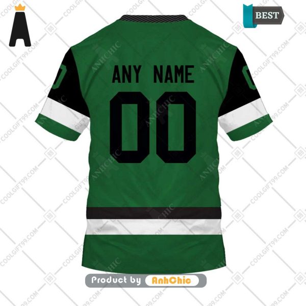 [BEST] Personalized AHL Texas Stars Color jersey Style  Street Style Elegance 3D Hoodie