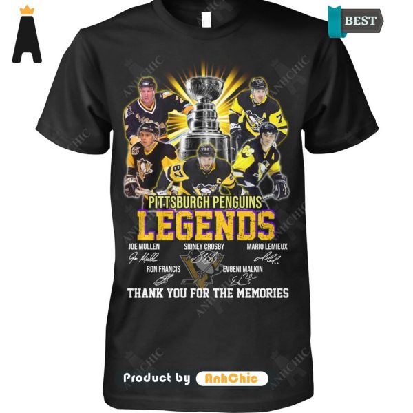 [BEST] Pittsburgh Penguins Lengends Thank You For The Memories Urban Vibes T-Shirt, Hoodie, Polo, SweatShirt