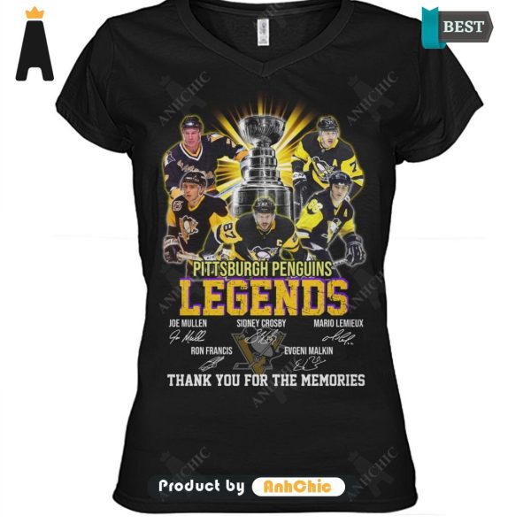 [BEST] Pittsburgh Penguins Lengends Thank You For The Memories Urban Vibes T-Shirt, Hoodie, Polo, SweatShirt