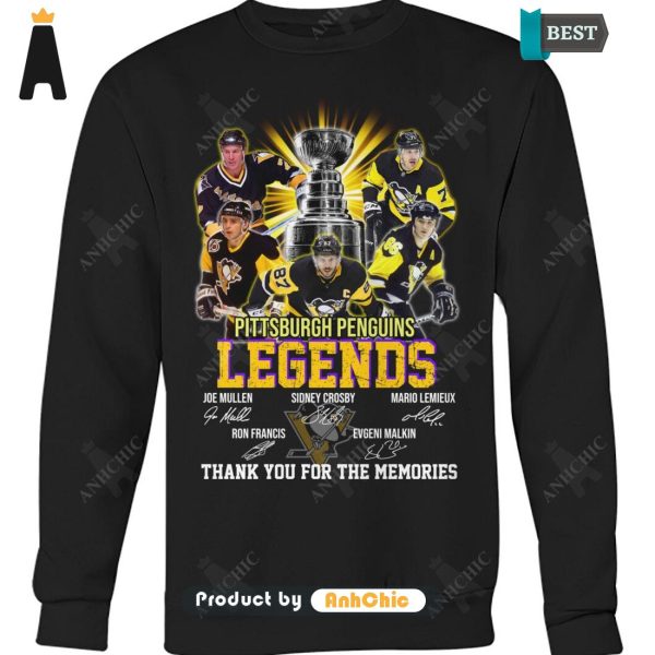 [BEST] Pittsburgh Penguins Lengends Thank You For The Memories Urban Vibes T-Shirt, Hoodie, Polo, SweatShirt