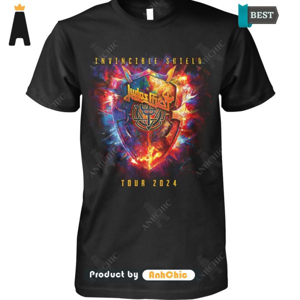 BEST-SELLING Judas Priest Invincible Shield Tour 2024 Hot Summer T-Shirt