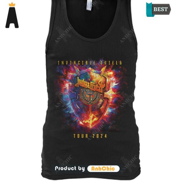 BEST-SELLING Judas Priest Invincible Shield Tour 2024 Hot Summer T-Shirt