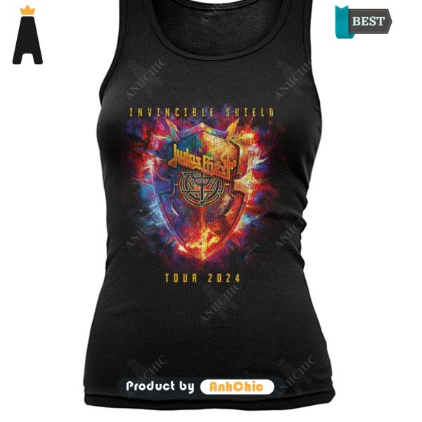 BEST-SELLING Judas Priest Invincible Shield Tour 2024 Hot Summer T-Shirt