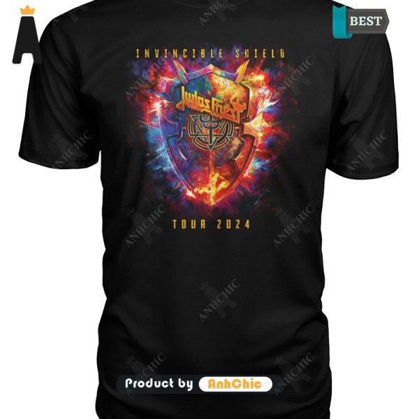 BEST-SELLING Judas Priest Invincible Shield Tour 2024 Hot Summer T-Shirt