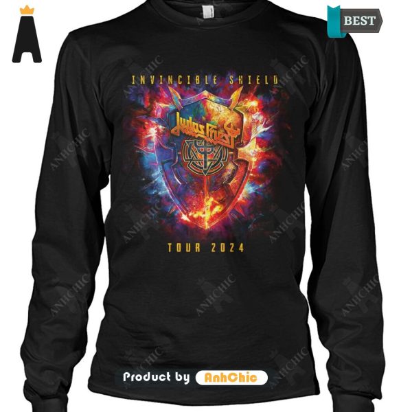 BEST-SELLING Judas Priest Invincible Shield Tour 2024 Hot Summer T-Shirt