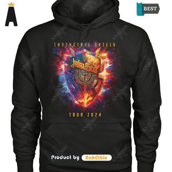 BEST-SELLING Judas Priest Invincible Shield Tour 2024 Hot Summer T-Shirt