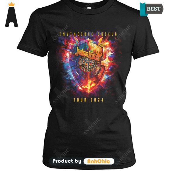 BEST-SELLING Judas Priest Invincible Shield Tour 2024 Hot Summer T-Shirt