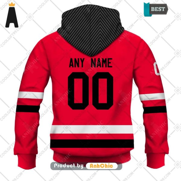 BEST-SELLING Personalized AHL Charlotte Checkers Color jersey Style  Hot Winter 3D Hoodie