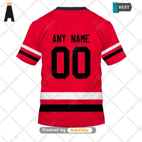 BEST-SELLING Personalized AHL Charlotte Checkers Color jersey Style  Hot Winter 3D Hoodie