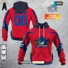 HOT Personalized AHL Chicago Wolves Color jersey Style  Hot Winter 3D Hoodie