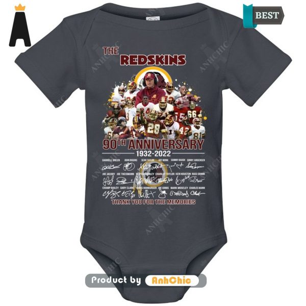 BEST-SELLING The REDSKINS 90th Anniversary 1932-2022 Thank You For The Memories Modern Classics T-Shirt