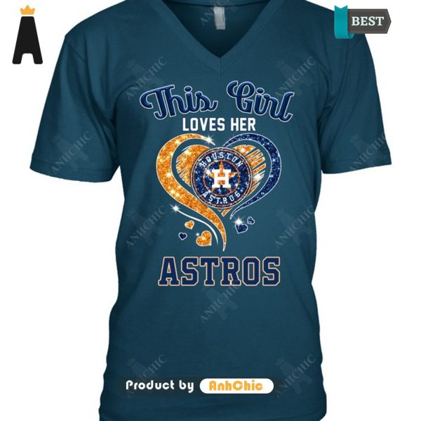 [BEST] This Girl Loves Her Astros Urban Streetwear T-Shirt