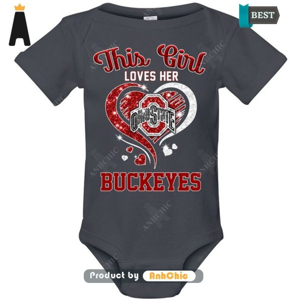 BEST This Girl Loves Her Ohio State Buckeyes Modern Classics T-Shirt