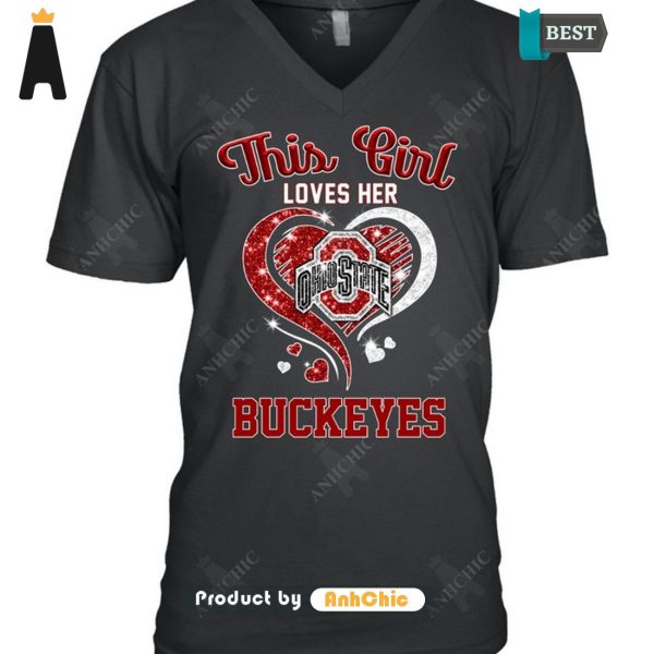 BEST This Girl Loves Her Ohio State Buckeyes Modern Classics T-Shirt