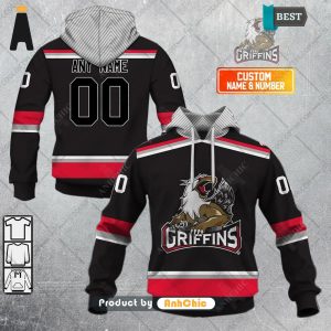 TRENDING Personalized AHL Grand Rapids Griffins Color jersey Style  Urban Streetwear 3D Hoodie